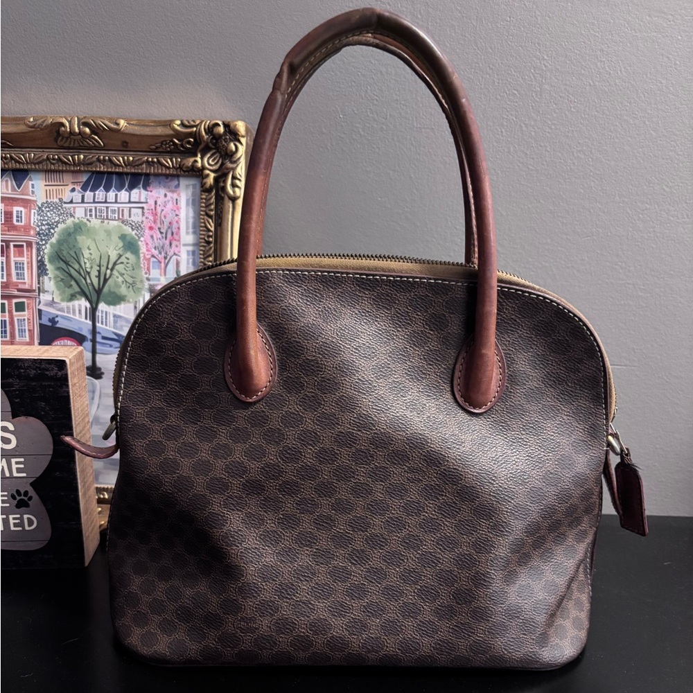 Celine Macadam Hand Bag Authentic